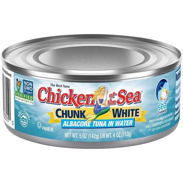Chicken Of The Sea Chunk Albacore Tuna In Water 5 oz., PK24, Chicken Of The Sea, Mfr#: 10048000033557